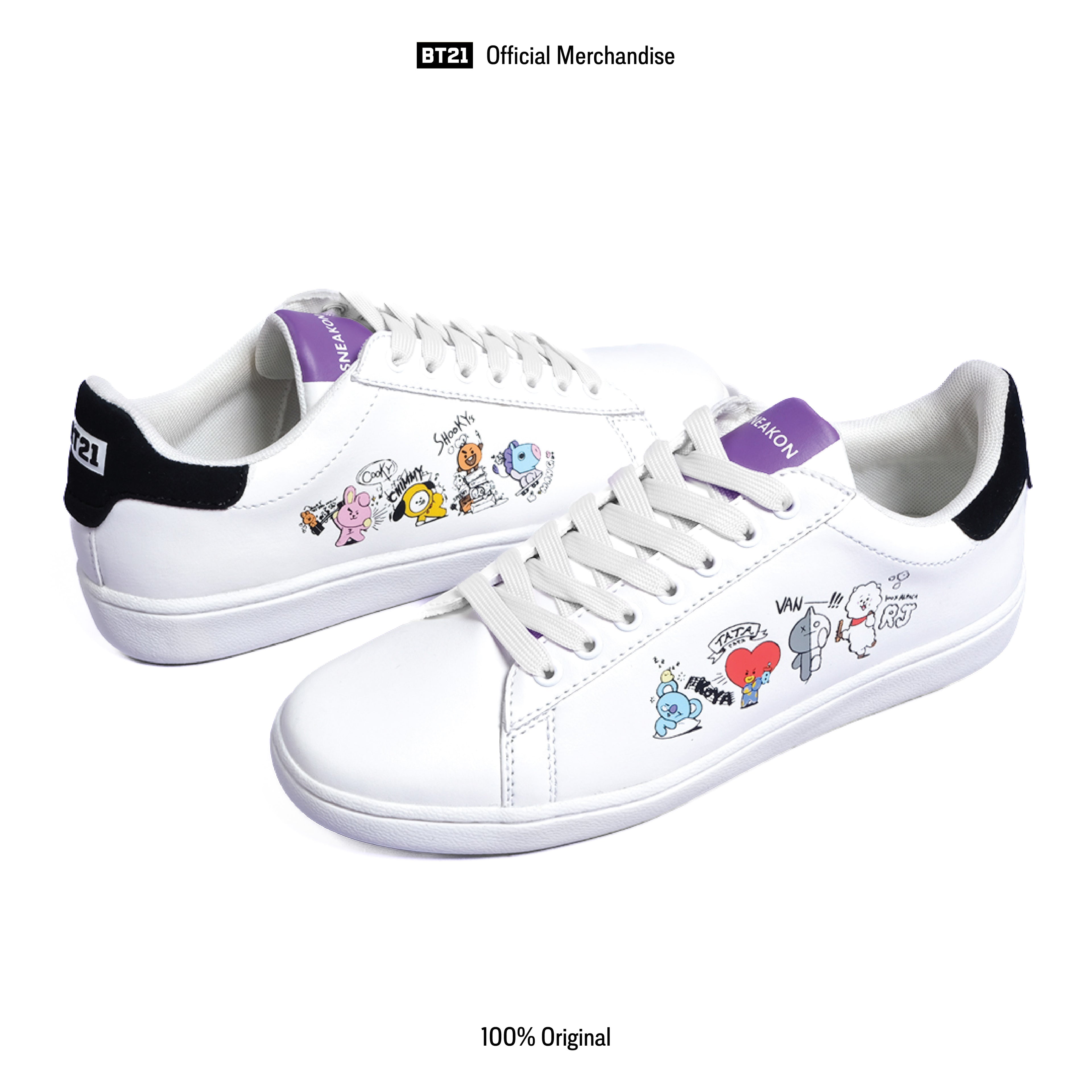 BT21 Sneakers Official Collaboration