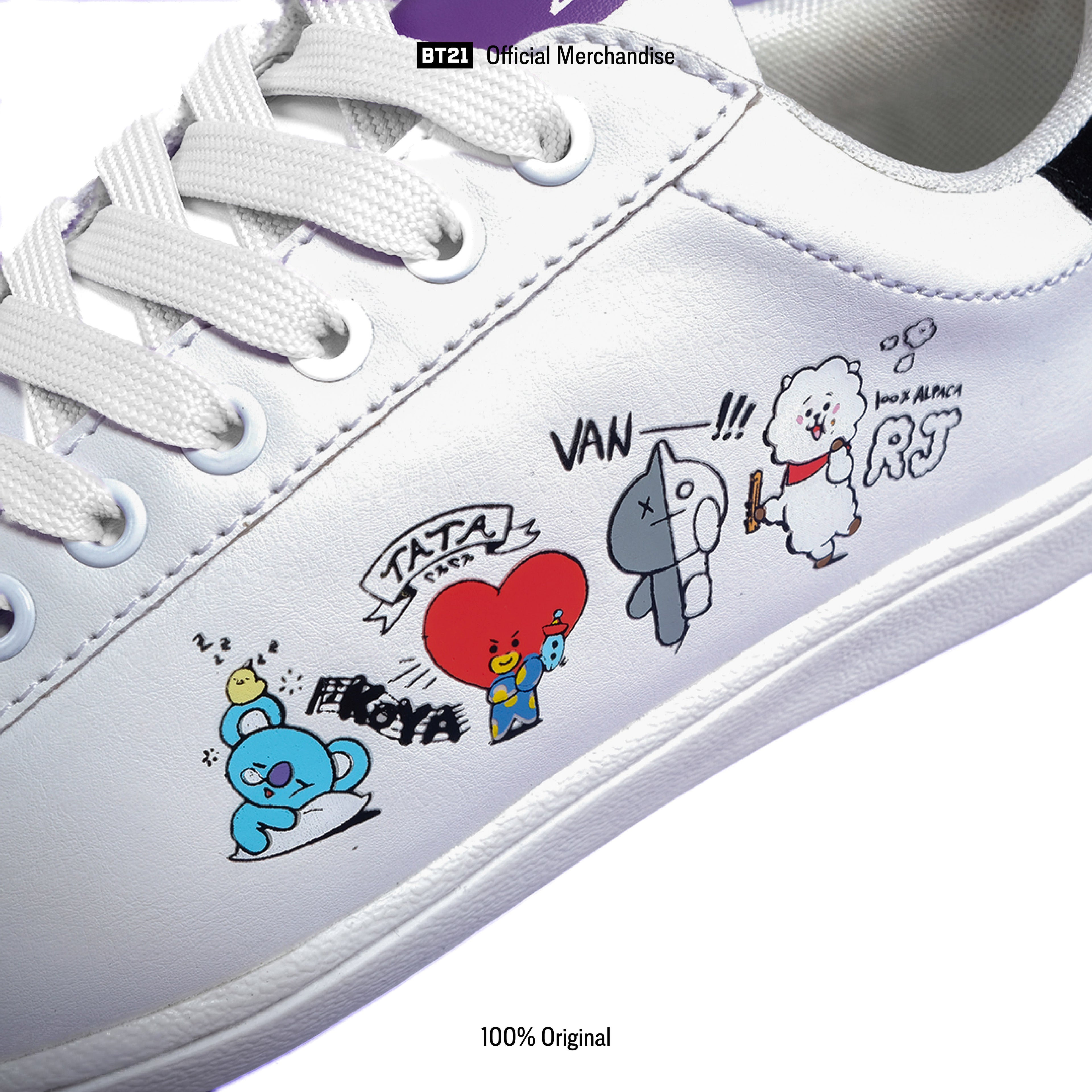 BT21 Sneakers Official Collaboration